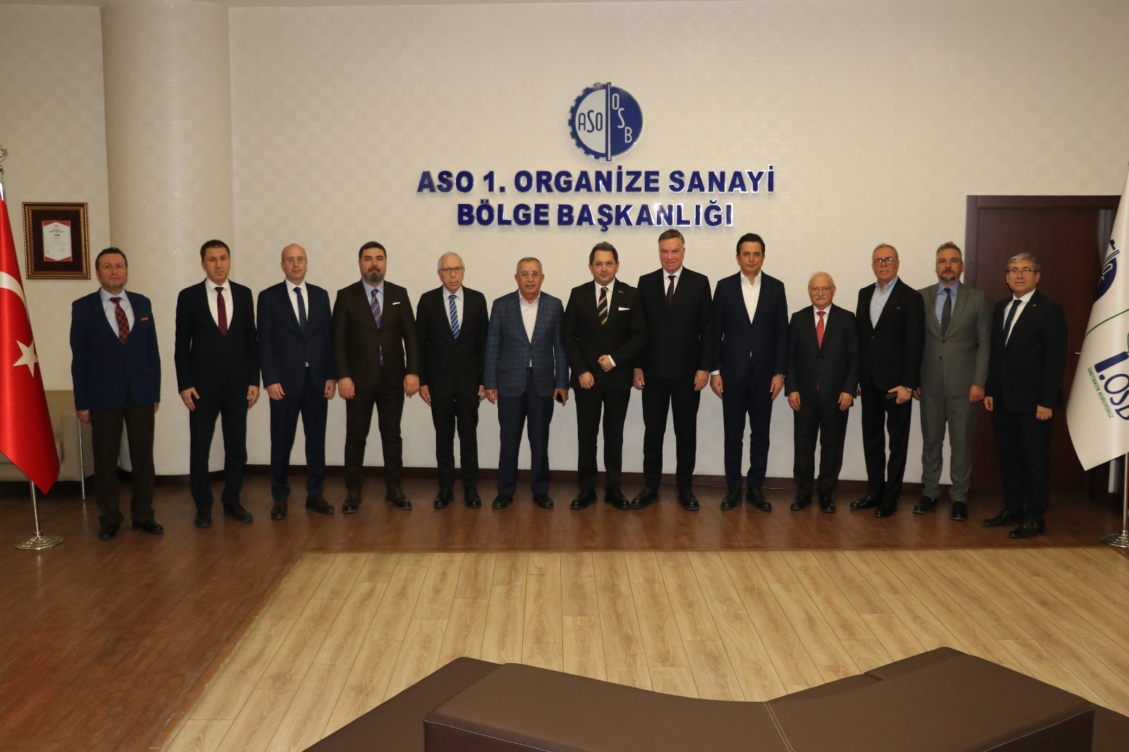 Başkent OSB Yönetim Kurulu Başkanı Şadi Türk’ten ASO 1. OSB Yönetimine Hayırlı Olsun Ziyareti