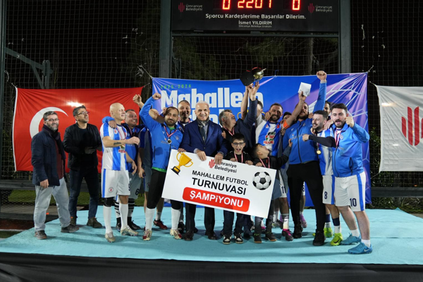 Ümraniye’de “Mahallem Futbol Şöleni” tamamlandı