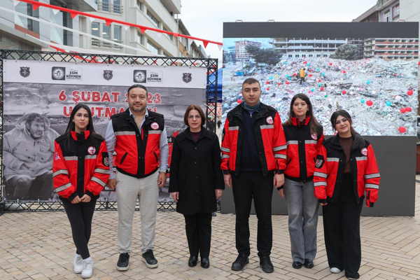 6 Şubat depremlerinde hayatını kaybedenler Maltepe’de anıldı