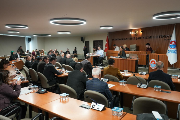 Maltepe Belediyesi şubat ayı meclis toplantısı yapıldı