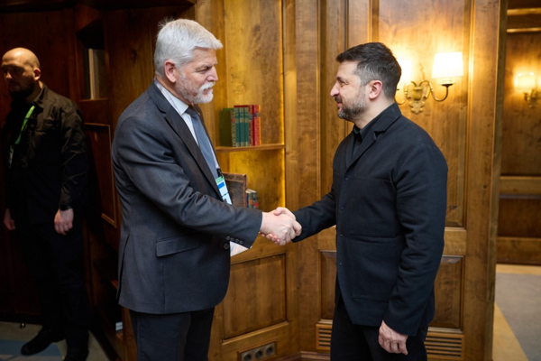 Zelenski, Çek Cumhuriyeti Cumhurbaşkanı Pavel ile görüştü
