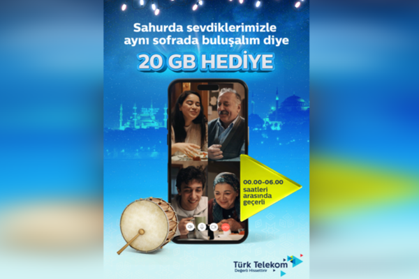 Türk Telekom’dan Ramazan’da 20 GB hediye