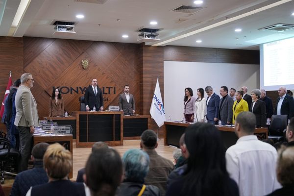 Konyaaltı Belediyesi Şubat Ayı Olağan Meclis Toplantısı gerçekleştirildi