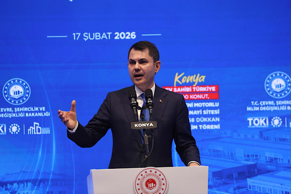 Bakan Kurum: Onlar temelini bile atamadan biz anahtarları veririz