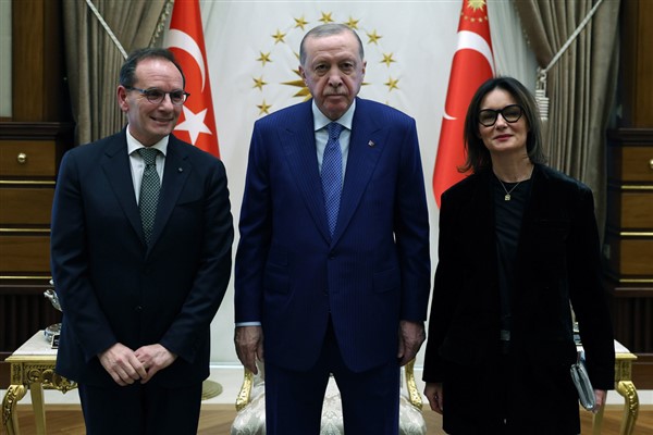 Cumhurbaşkanı Erdoğan, İtalya Büyükelçisi Manzo’yu kabul etti