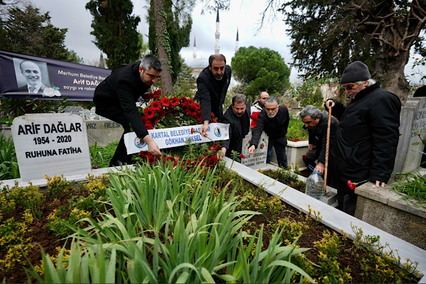 Merhum Başkan Arif Dağlar vefatının altıncı yılında Kartal’da anıldı