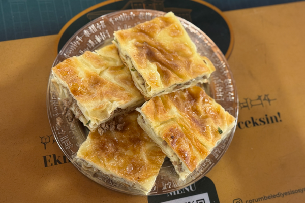 Çorum’un su böreği coğrafi işaret aldı