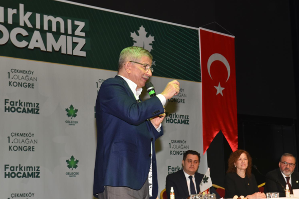 Gelecek Partisi Çekmeköy İlçe Kongresi gerçekleştirildi