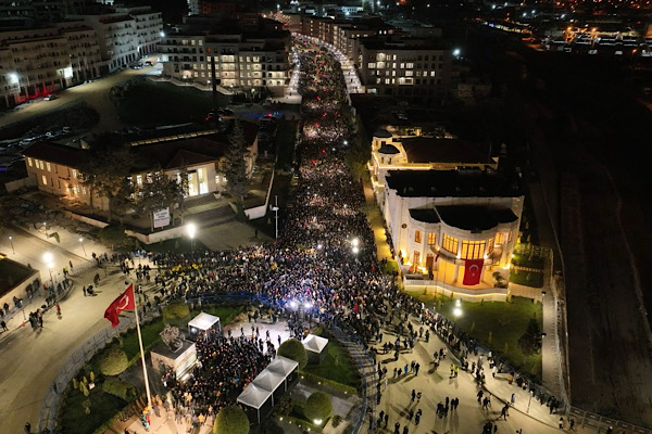 Hatay’da 6 Şubat Depremi’nin üçüncü yılında anma programı düzenlendi