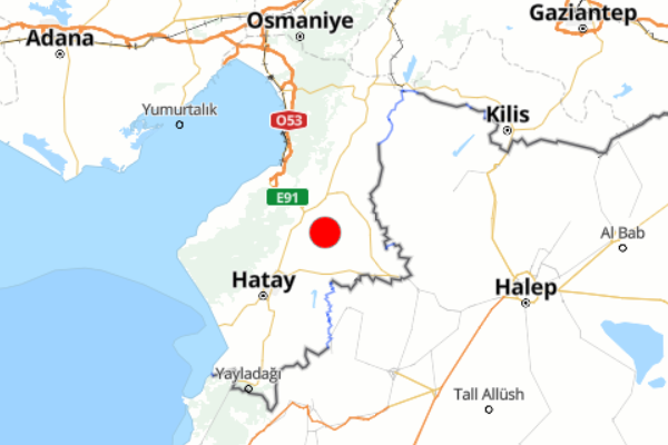 Hatay’da deprem
