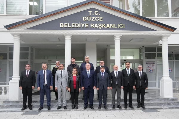 KDK heyetinden Düzce Belediyesi’ne ziyaret