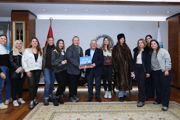 Kayseri’nin kültür ve turizm potansiyeli Paris’ten gelen heyete anlatıldı