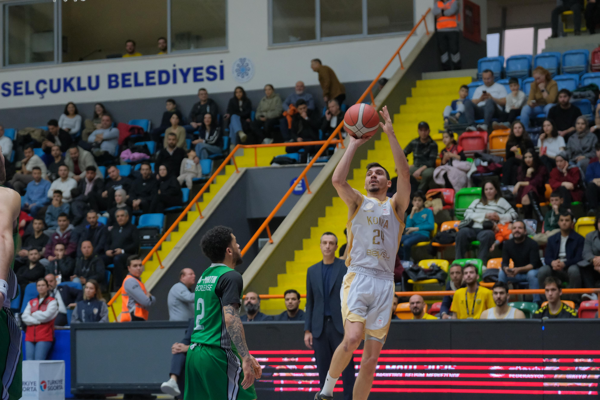 Konya Büyükşehir Belediyespor, Darüşşafaka Lassa’yı mağlup etti