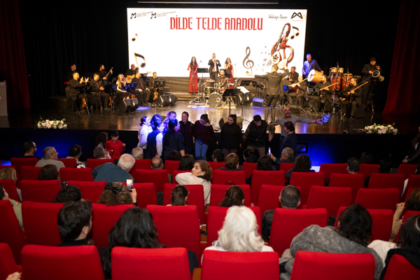 Mersin’de “Dilde Telde Anadolu” konseri gerçekleşti