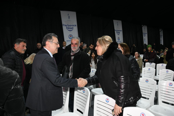 Başkan Genç, söyleşi programına katıldı