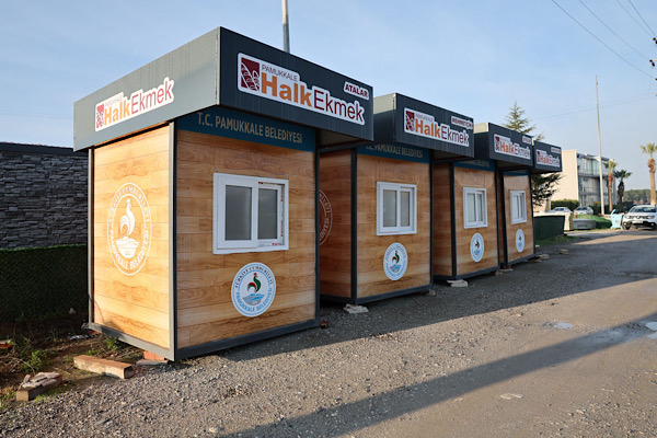 Pamukkale’de Halk Ekmek büfe sayısı 30’a çıktı