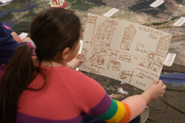 Çocuklar, yaşadıkları mahallelerde ihtiyaç ve eksikleri belirledi