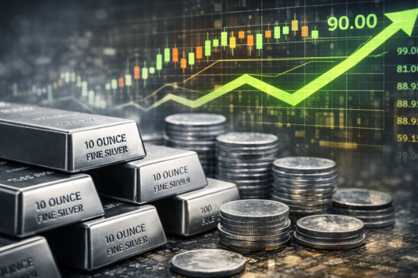 Gümüş 90 dolar ile ikinci haftalık kazancına hazırlanıyor