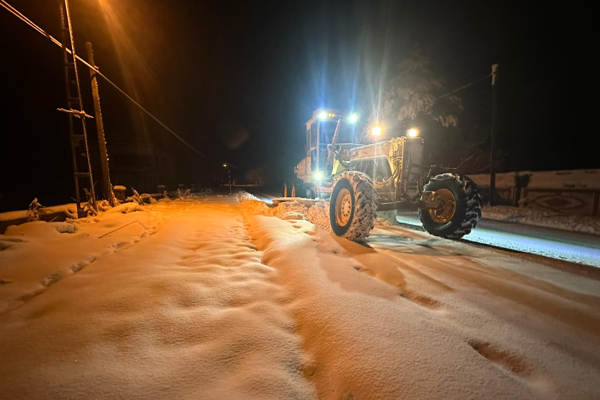 Kayseri’de 195 mahalle yolu ulaşıma açıldı