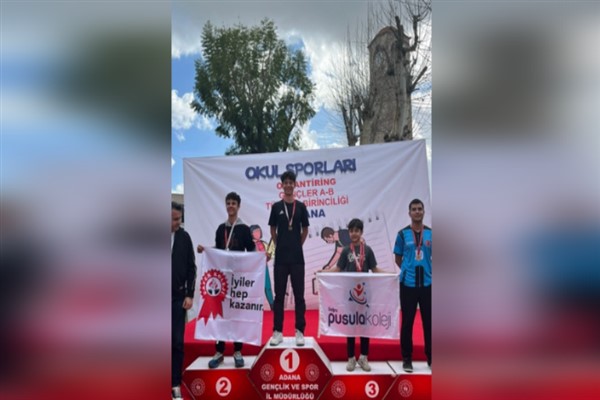 Aliağalı Eymen Vatansever Türkiye Oryantiring Şampiyonu oldu