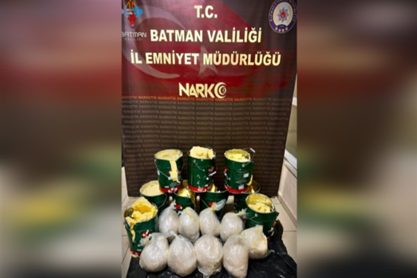 Batman’da 45 kilogram metamfetamin ele geçirildi