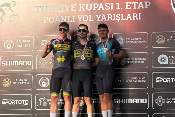 Konya Büyükşehir Belediyespor Bisiklet Takımı’ndan 5 madalya