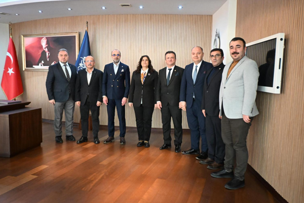 AK Parti Burdur heyetinden Başkan Çerçioğlu’na ziyaret