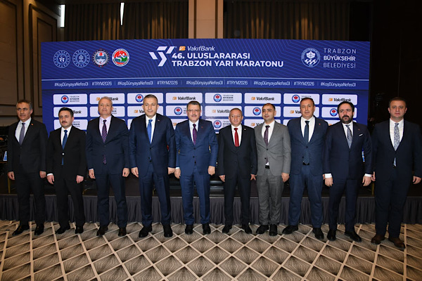 VakıfBank Uluslararası Trabzon Yarı Maratonu’nun tanıtım toplantısı yapıldı