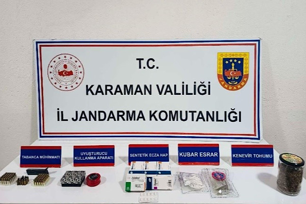 Karaman’da düzenlenen operasyonlarda 49 kişi gözaltına alındı