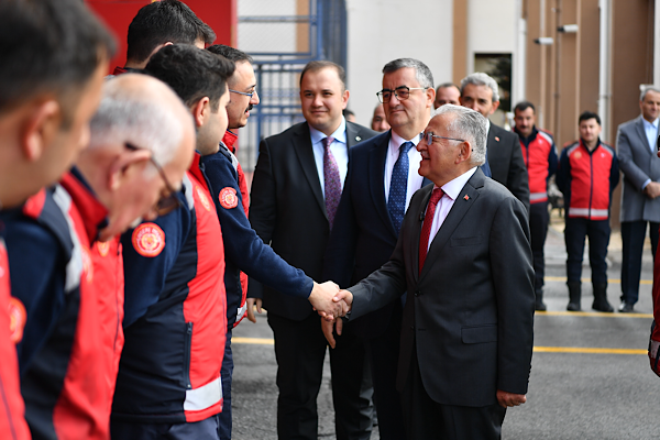 Büyükkılıç’tan bayram sonrası personelle buluşma