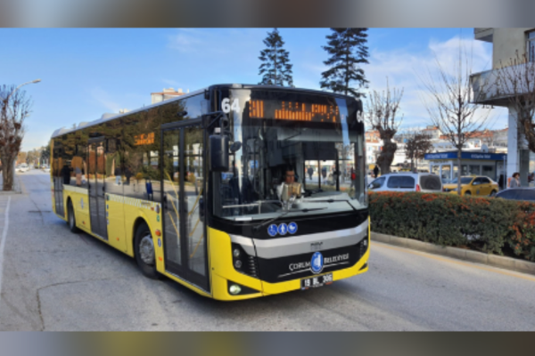 Çorum’da belediye halk otobüsleri 4 gün ücretsiz
