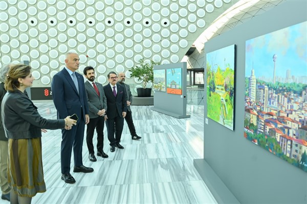 Bakan Ersoy, CSO Ada Ankara’daki sergiyi ziyaret etti