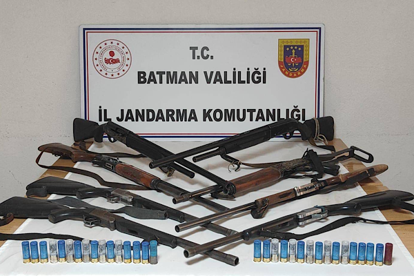 Batman’da kaçakçılık operasyonları