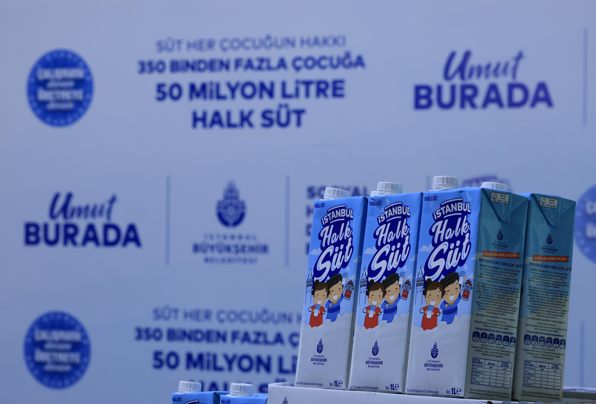 İBB, Halk Süt projesiyle 50 milyon litre sütü çocuklara ulaştırdı