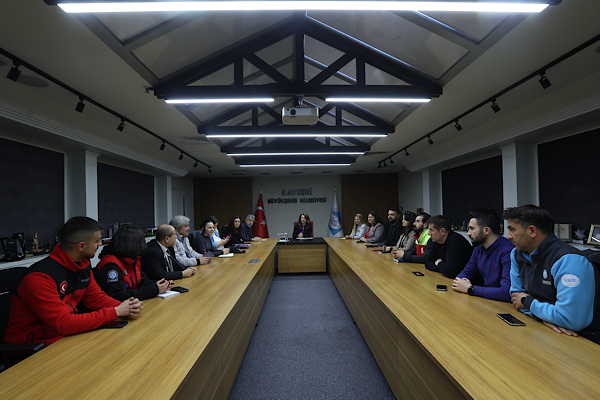 Kayseri’de engellilere yönelik afet çalıştayı için hazırlık toplantısı yapıldı