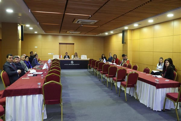 Antalya’da Kadın Dostu Kentler Programı toplantısı düzenlendi