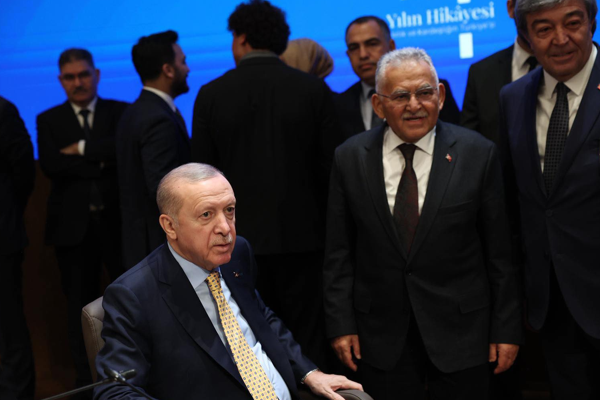 Başkan Büyükkılıç, Cumhurbaşkanı Erdoğan ile görüştü