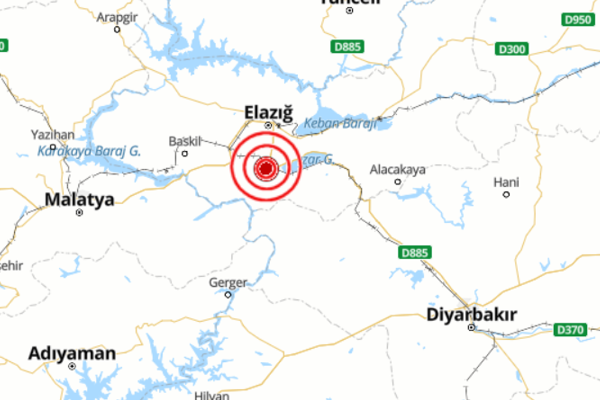 Elazığ’da deprem