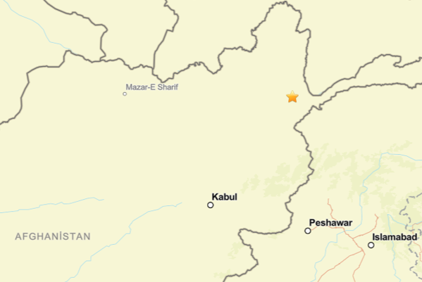 Afganistan’da deprem