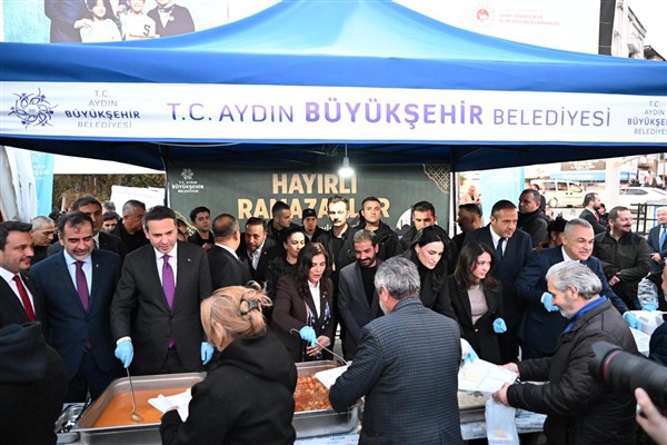 Aydın’da Ramazan boyunca iftar sofraları kuruluyor