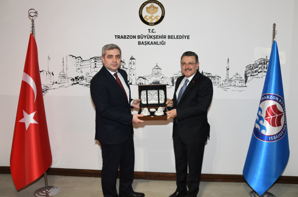 Başkan Genç, Gürcistan’ın Ankara Büyükelçisi Kalandia’yı ağırladı