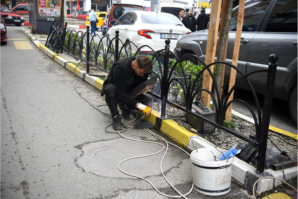 Giresun’da belediye ekiplerinin saha çalışmaları sürüyor