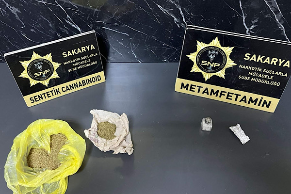 Sakarya’da uyuşturucu operasyonu
