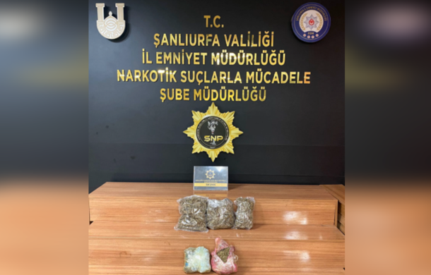 Şanlıurfa’da uyuşturucu operasyonu