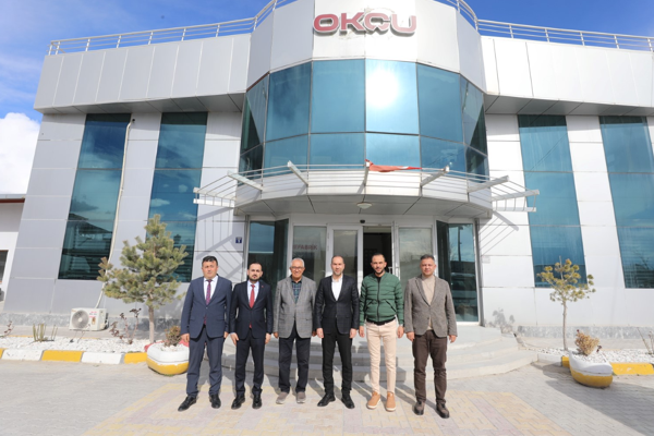 Başkan Özdemir, NGC Başkanı Demirsoy’u ziyaret etti