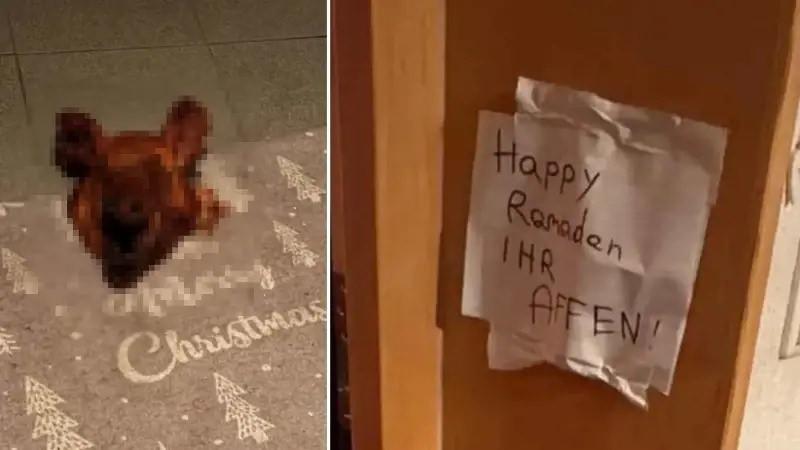 Avusturya'da İslamofobik saldırı: Türk ailenin evine domuz kafası bıraktılar