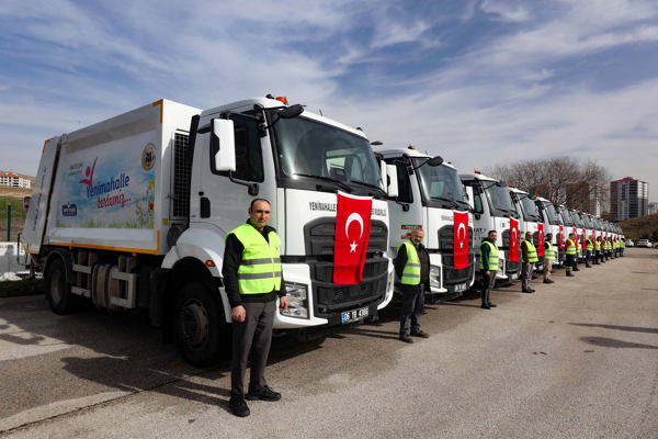 Yenimahalle Belediyesi, 83 aracı daha filosuna kattı