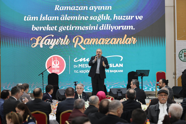 Başkan Özarslan, Ordulularla iftarda buluştu