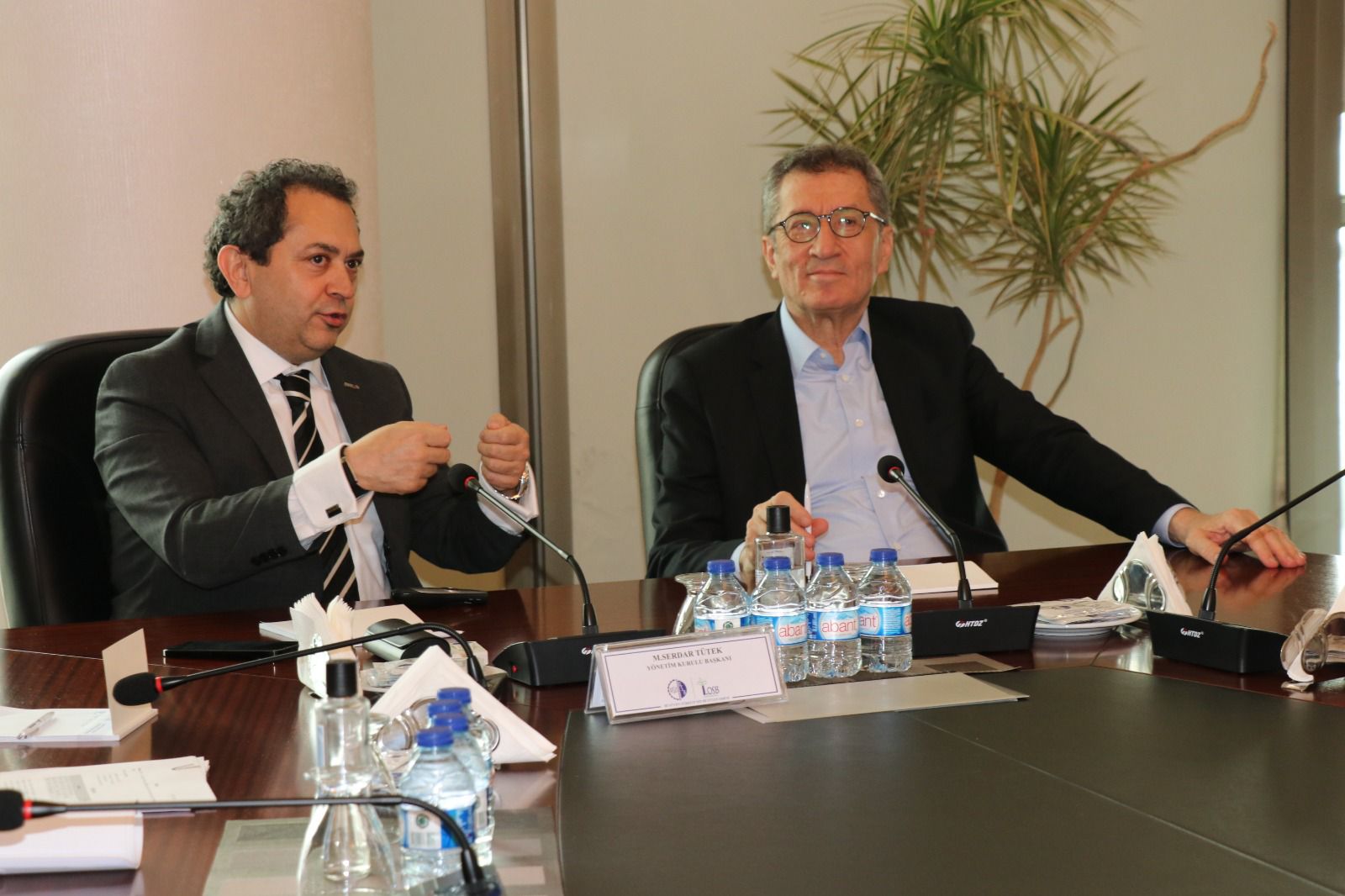 Prof. Dr. Ziya Selçuk, ASO 1. OSB’yi Ziyaret Etti