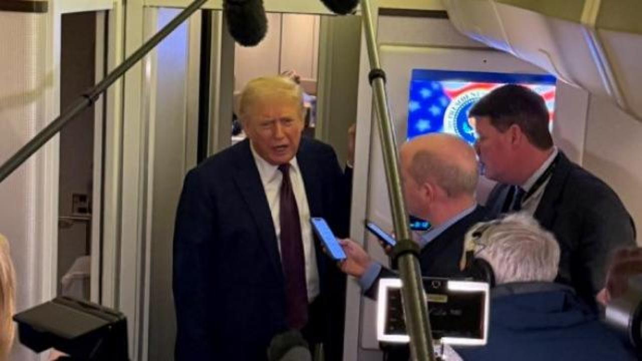 Trump’tan İran sorusu soran gazeteciye: Çok itici birisin!